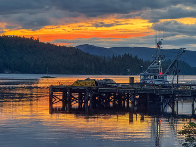 Firecracker Sunset - Klawock, Prince of Wales Island, Alaska